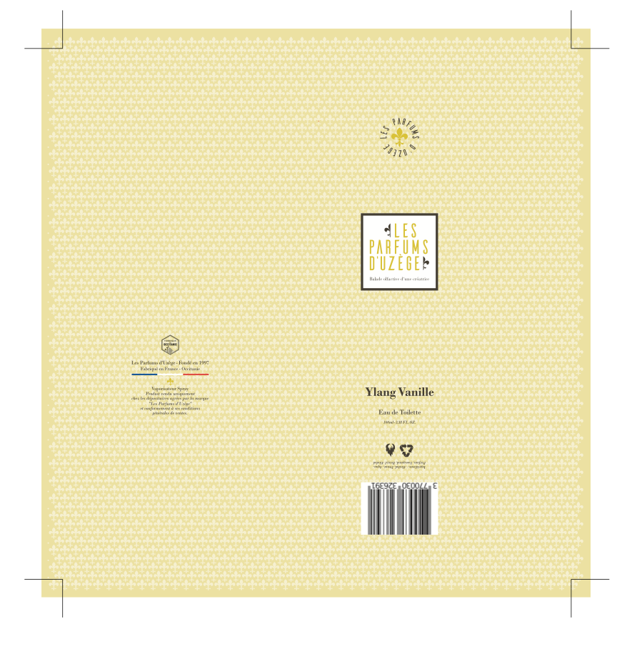 Ylang Vanille Eau de Toilette -100ml - Sublimelle91
