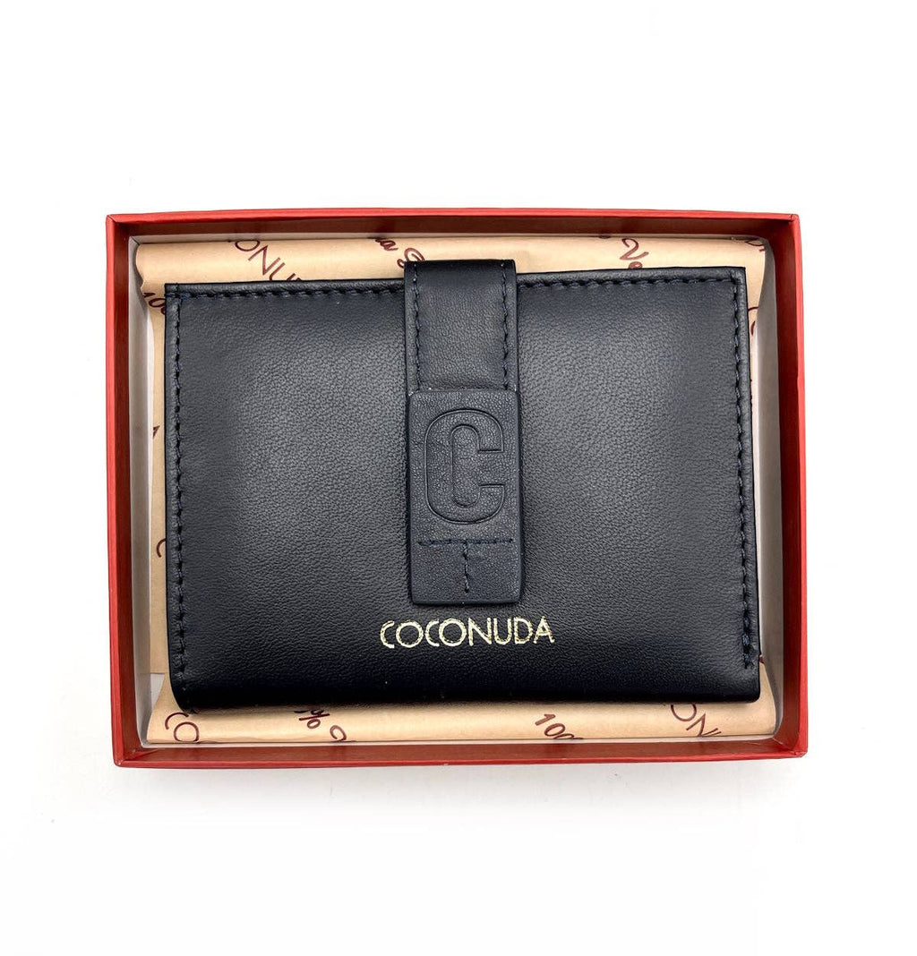 Portefeuille en cuir véritable, Coconuda - Sublimelle91