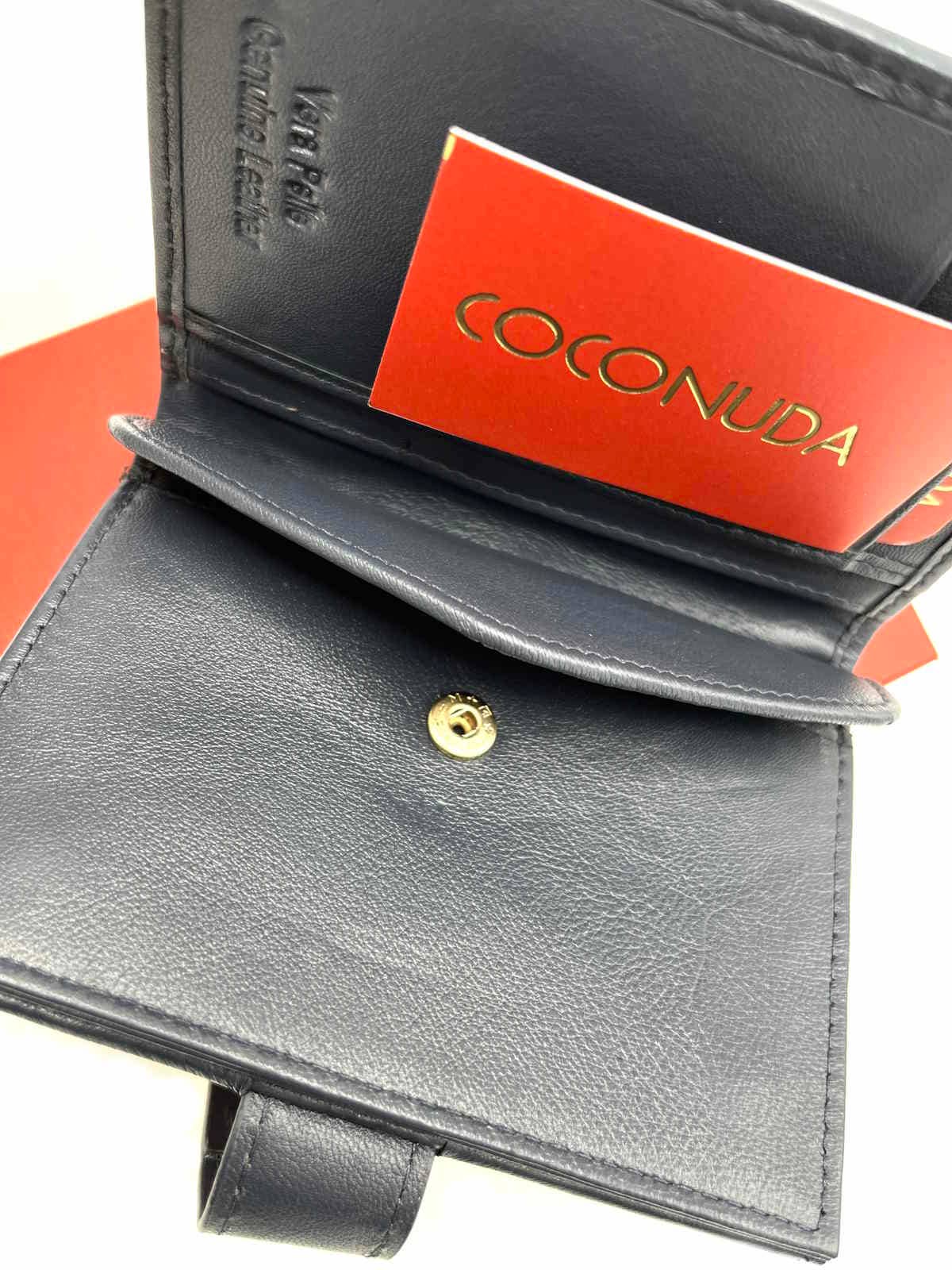 Portefeuille en cuir véritable, Coconuda - Sublimelle91