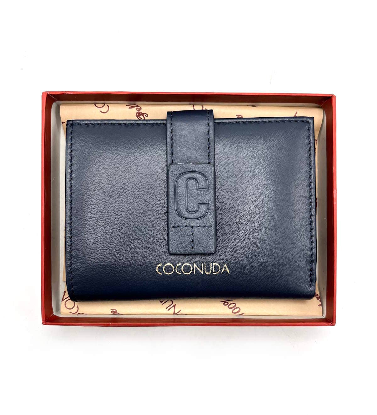 Portefeuille en cuir véritable, Coconuda - Sublimelle91
