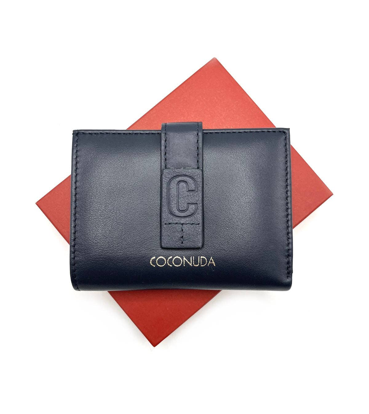 Portefeuille en cuir véritable, Coconuda - Sublimelle91