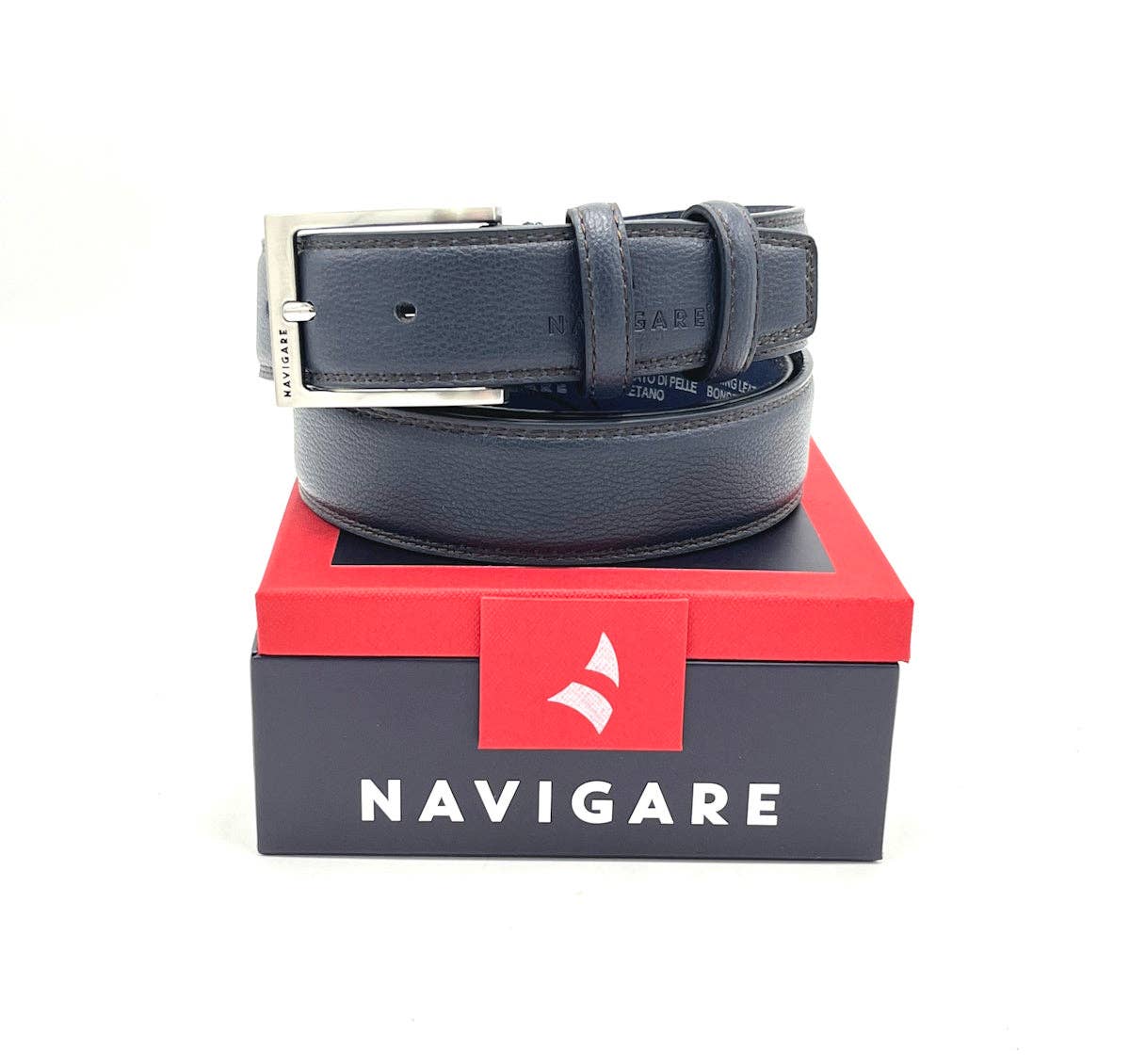 Ceinture en cuir avec coffret cadeau, Navigare - Sublimelle91