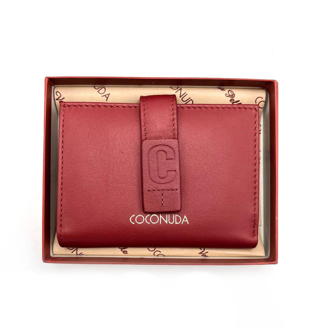 Portefeuille en cuir véritable, Coconuda - Sublimelle91