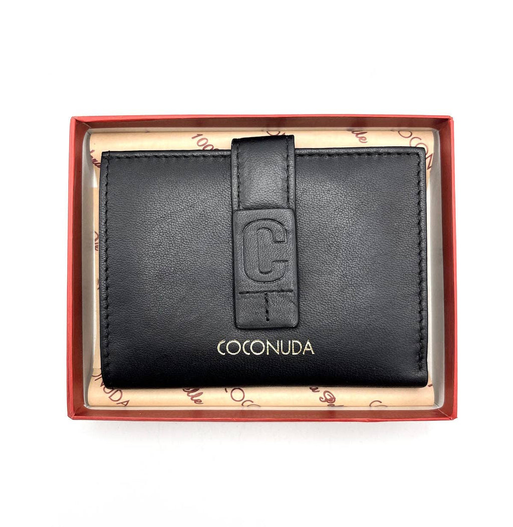 Portefeuille en cuir véritable, Coconuda - Sublimelle91
