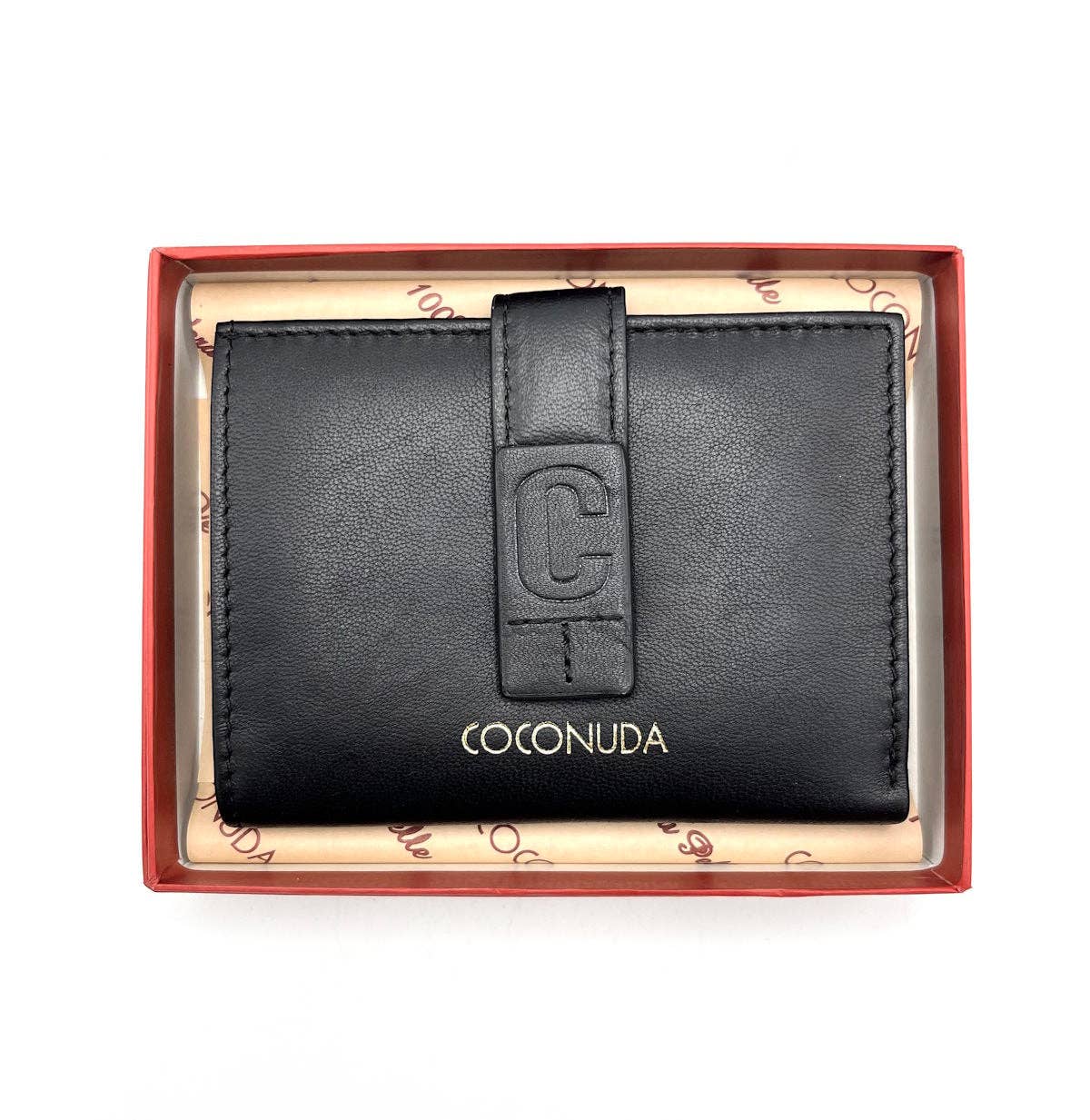 Portefeuille en cuir véritable, Coconuda - Sublimelle91